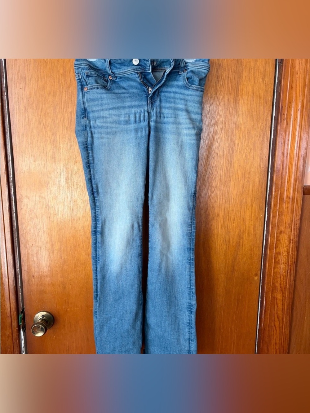 American Eagle Outfitters Light Blue Flare Jeans